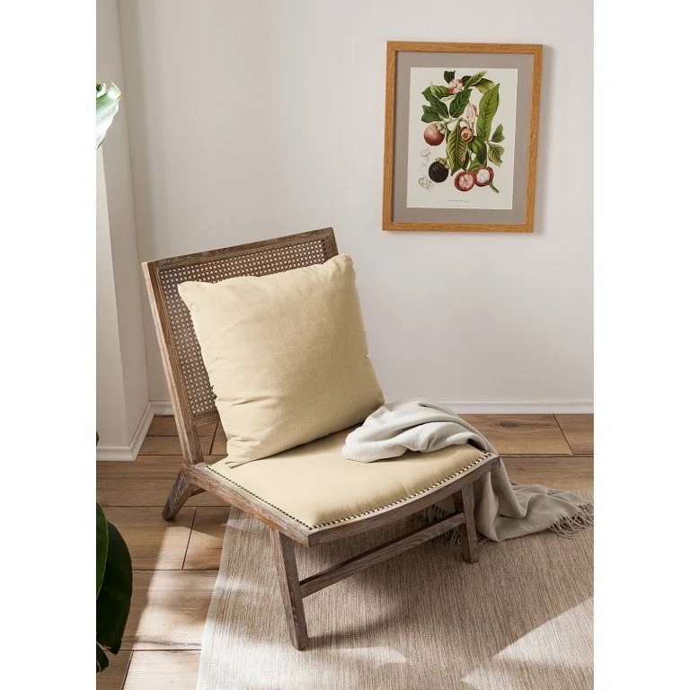 Loftscape Maison Belfort Fauteuil Asilo – Tissu – Beige