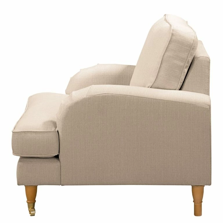 Loftscape Maison Belfort Fauteuil Bethania II – Tissu – Crème