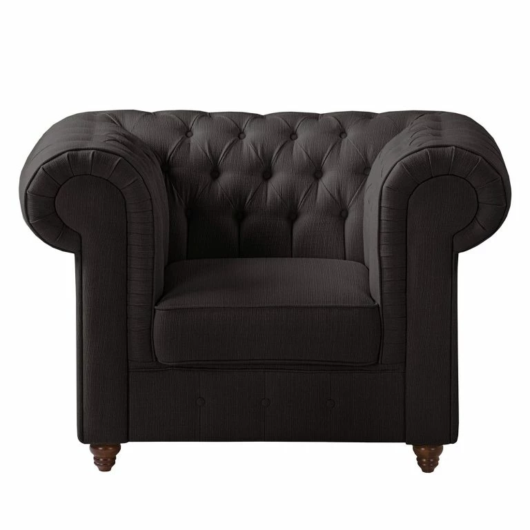 Loftscape Maison Belfort Fauteuil Chesterfield Pintano – Anthracite