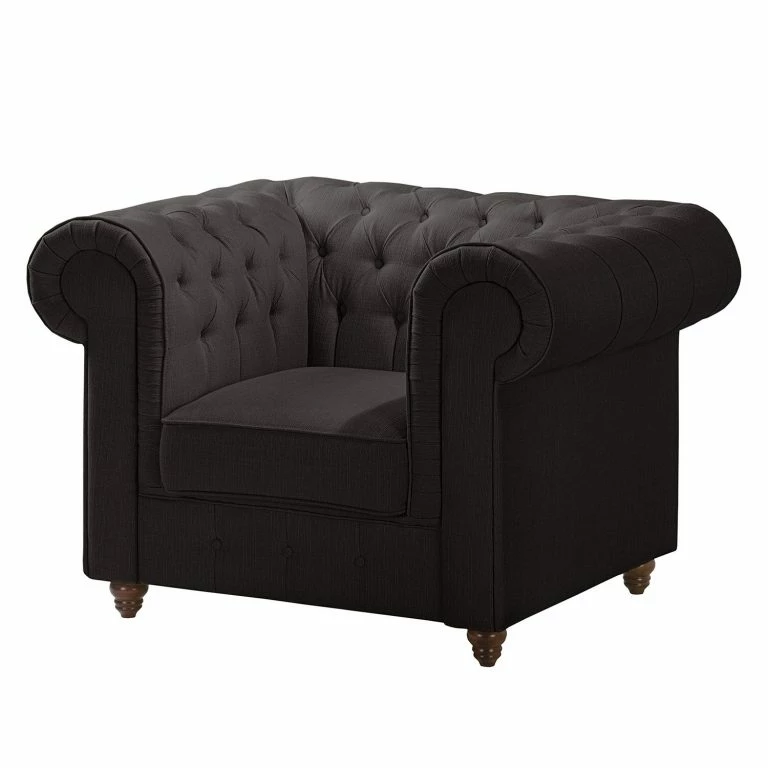 Loftscape Maison Belfort Fauteuil Chesterfield Pintano – Anthracite