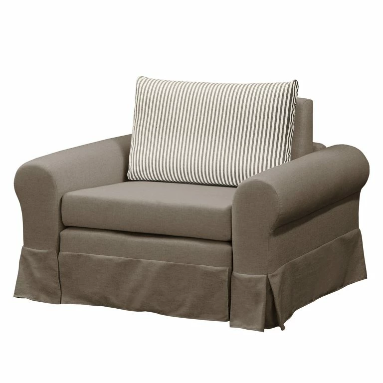 loftscape Maison Belfort Fauteuil convertible Latina XVI – Tissu – Taupe