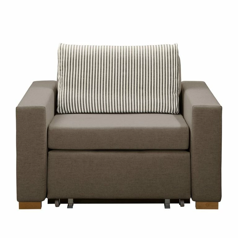 Loftscape Maison Belfort Fauteuil Convertible Latina XVII – Tissu – Taupe