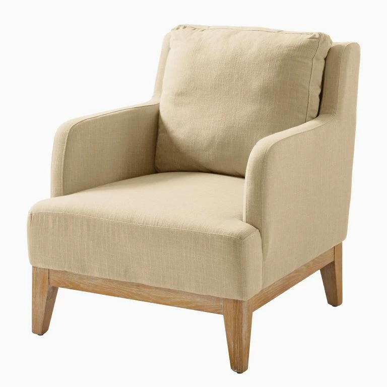 loftscape Maison Belfort Fauteuil Niebla – Tissu – Beige