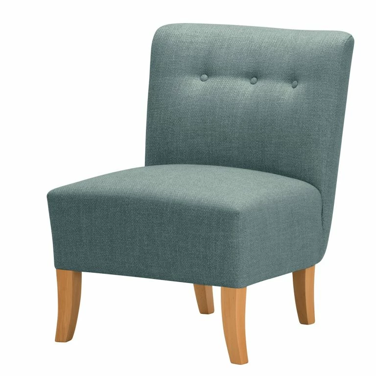 loftscape Maison Belfort Fauteuil Tillet I – Tissu – Tissu Noela: Gris pigeon