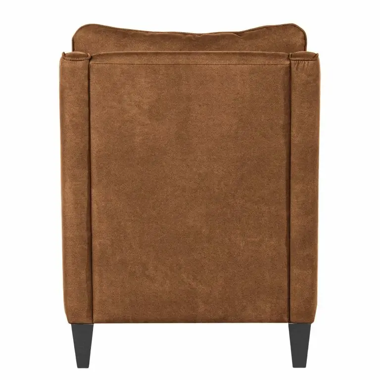 Loftscape Maison Belfort Fauteuil Wingen I – Velours – Microfibre Bice: Nougat