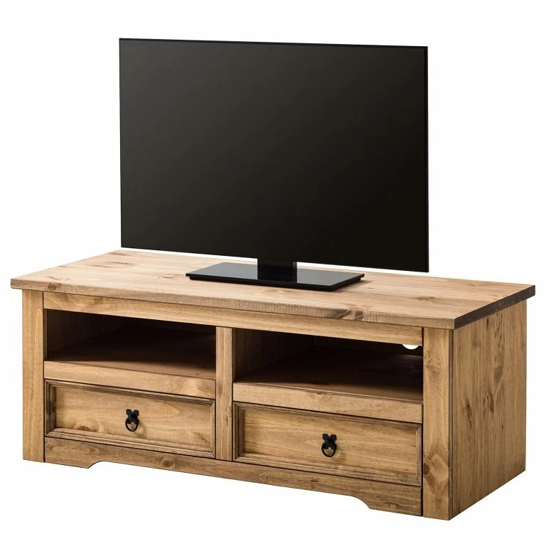 loftscape Maison Belfort Meuble TV Finca Rustica I – Pin massif – Epicéa naturel