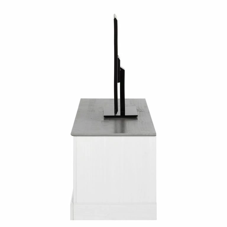 Loftscape Maison Belfort Meuble TV Neely – Blanc / Gris