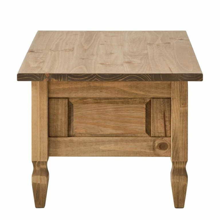 Loftscape Maison Belfort Table Basse Finca Rustica – Pin Massif – Epicéa Naturel