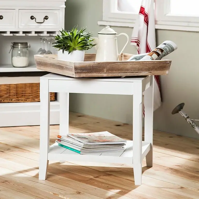 Loftscape Maison Belfort Table D’appoint Beach House N0.01 – Style Maison De Campagne De Bord De Mer