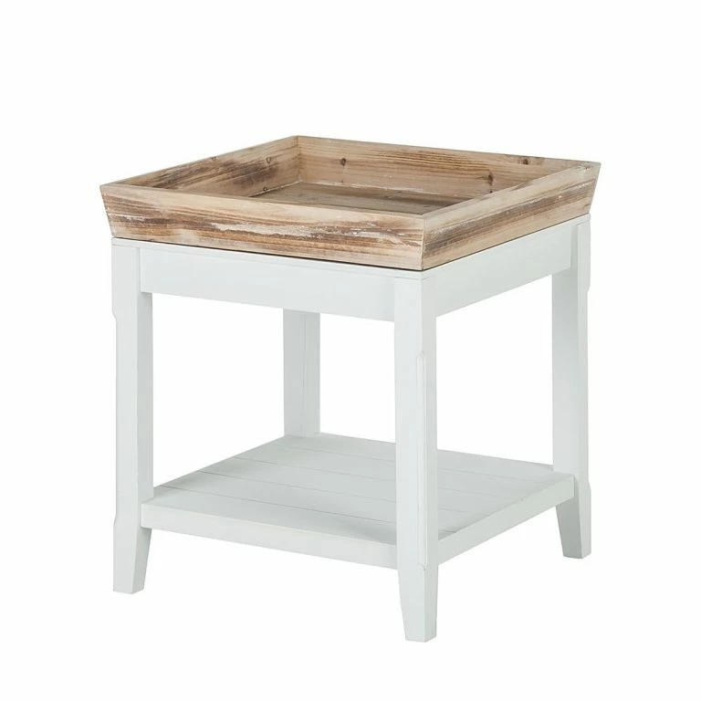 loftscape Maison Belfort Table d’appoint Beach House N0.01 – Style maison de campagne de bord de mer