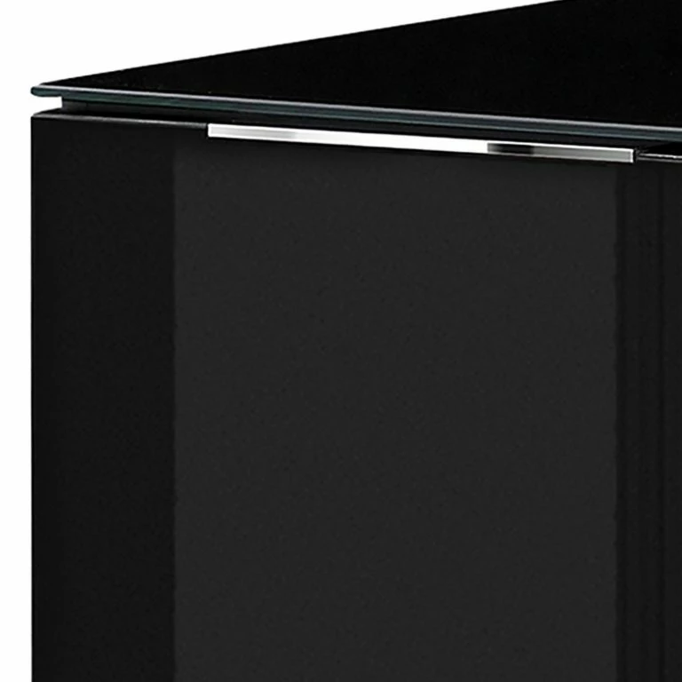 Loftscape Maja Möbel Buffet Shino II – Verre Noir / Noir