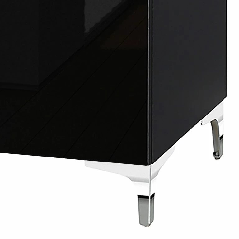 Loftscape Maja Möbel Buffet Shino II – Verre Noir / Noir