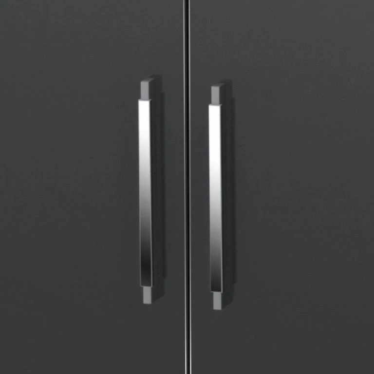 Loftscape Maja Möbel Commode Merit – Gris Brillant / Blanc