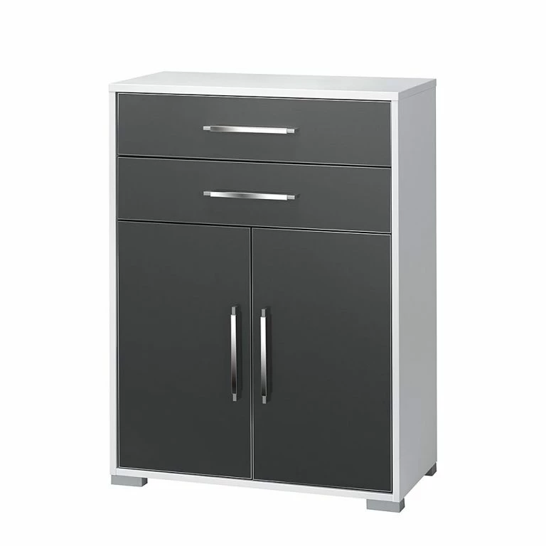 Loftscape Maja Möbel Commode Merit – Gris Brillant / Blanc