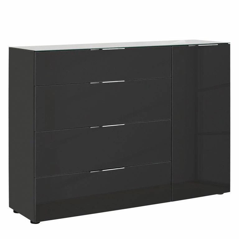 Loftscape Maja Möbel Commode Trend III – Verre – Anthracite