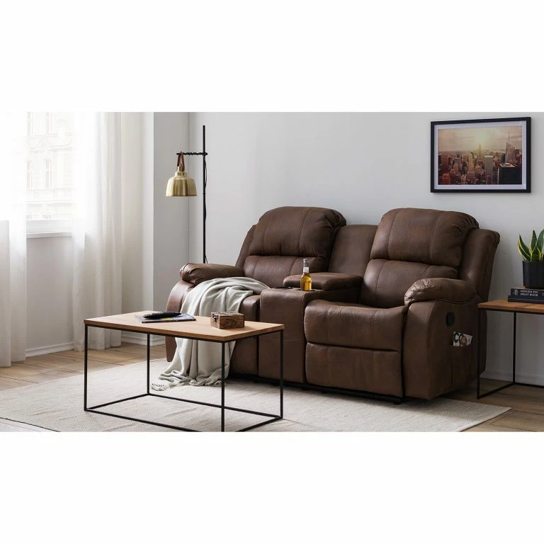 Loftscape Modoform Canapé Relax Mendis II – Microfibre – Nougat