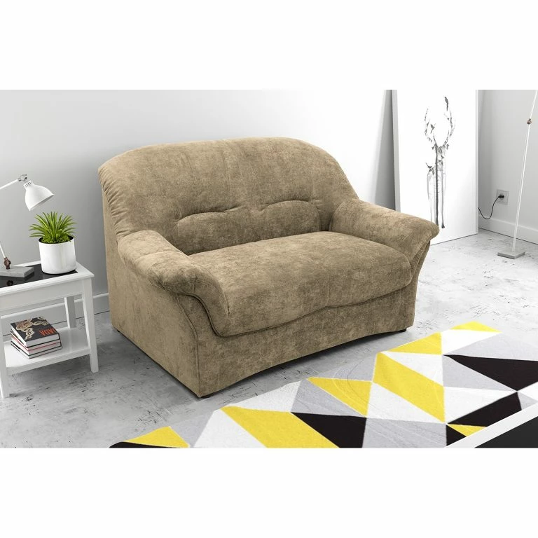 Loftscape Modoform Canapé Wells (2 Places) – Tissage à Plat – Cappuccino