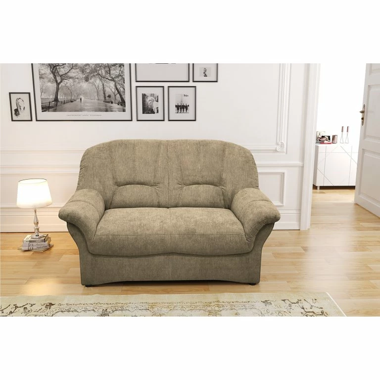 Loftscape Modoform Canapé Wells (2 Places) – Tissage à Plat – Cappuccino