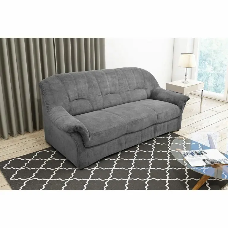 Loftscape Modoform Canapé Wells (3 Places) – Tissage à Plat – Gris