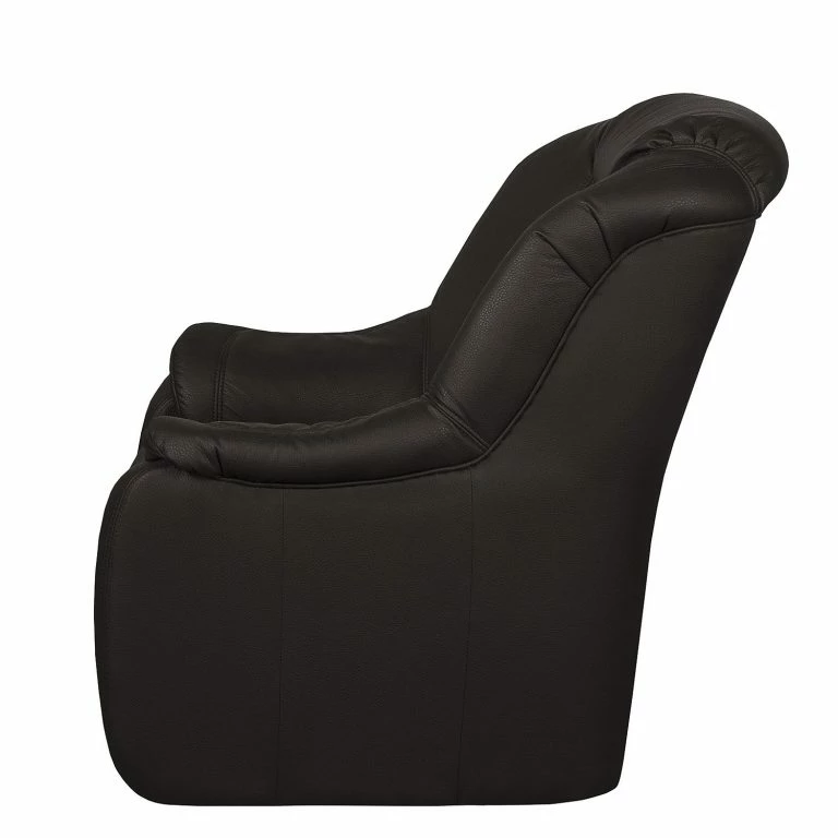 Loftscape Modoform Fauteuil Lakin Imitation Cuir – Marron Foncé