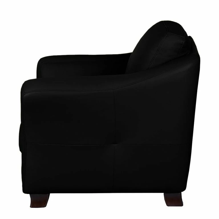 Loftscape Modoform Fauteuil Toucy – Cuir Véritable Noir