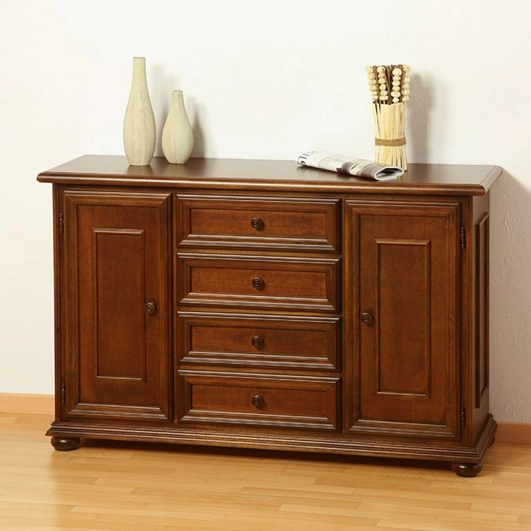 Loftscape Montreux Commande Arabella – Tulipier Partiellement Massif – Teinté Et Verni à L’ancienne