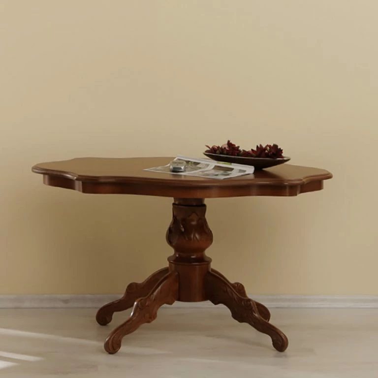 Loftscape Montreux Table Basse Romano I – Hêtre Partiellement Massif – Teinté Et Verni à L’ancienne