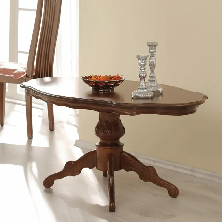 Loftscape Montreux Table Basse Romano II – Hêtre Partiellement Massif – Teinté Et Verni à L’ancienne