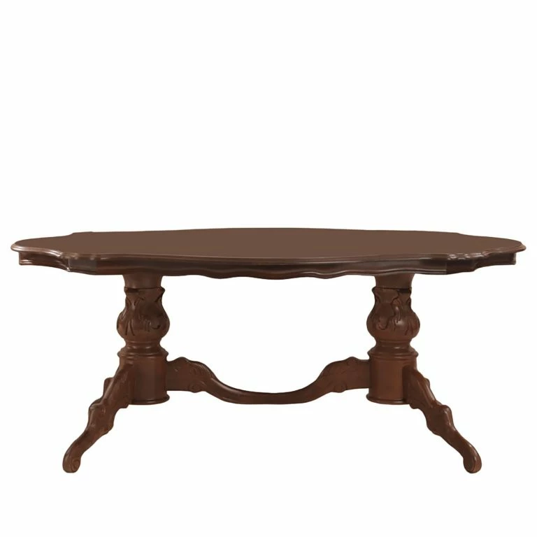 Loftscape Montreux Table Basse Romano III – Hêtre Partiellement Massif – Teinté Et Verni à L’ancienne