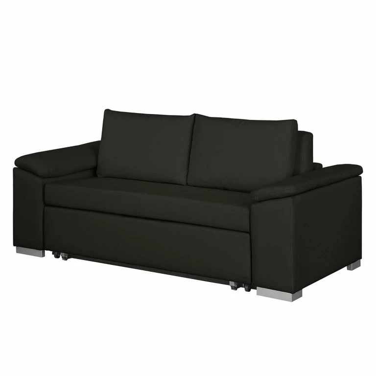 loftscape Mooved Canapé convertible Latina IV Tissu – Noir – Largeur : 190 cm