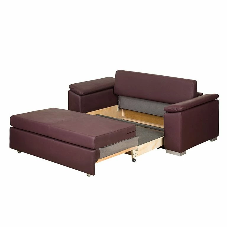 Loftscape Mooved Canapé Convertible Latina IX – Aubergine – Largeur : 210 Cm