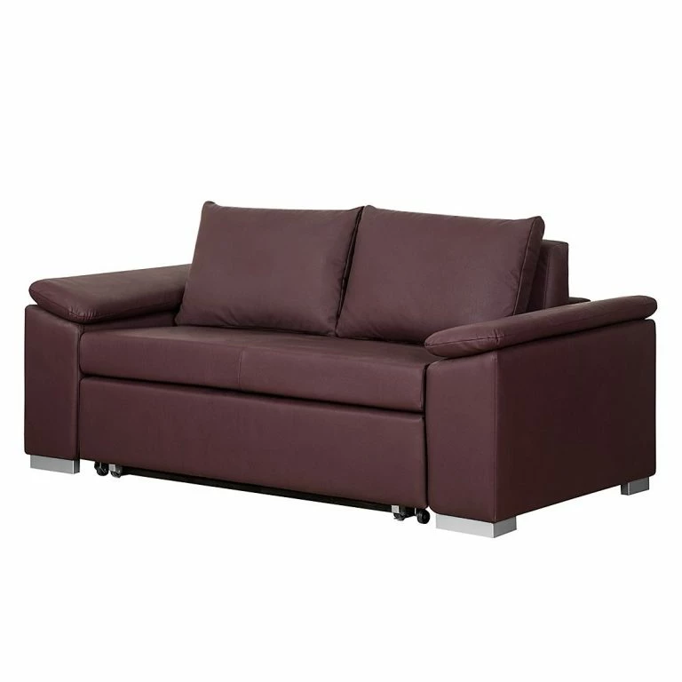 loftscape Mooved Canapé convertible Latina IX – Aubergine – Largeur : 210 cm