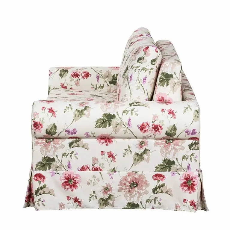 Loftscape Mooved Canapé Convertible Latina VI – Crème / Rouge – Largeur : 165 Cm