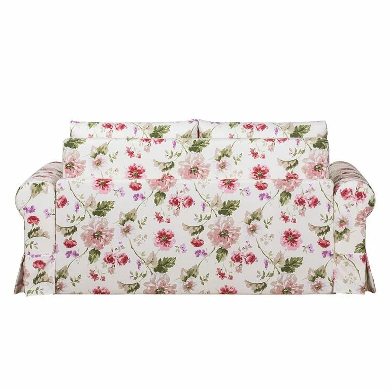 Loftscape Mooved Canapé Convertible Latina VI – Crème / Rouge – Largeur : 165 Cm