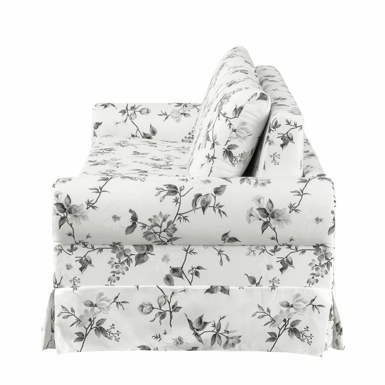 Loftscape Mooved Canapé Convertible Latina VII – Blanc / Gris – Largeur : 165 Cm