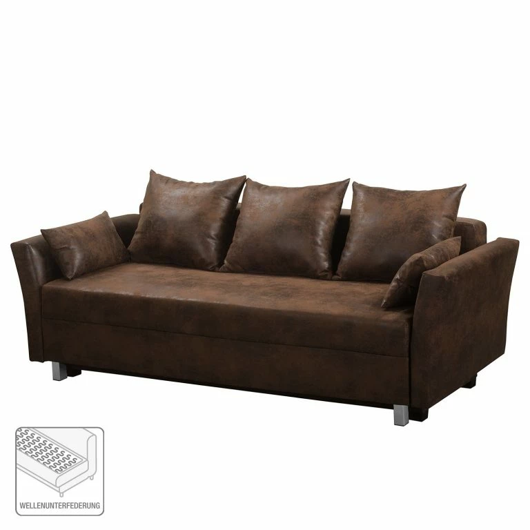 Loftscape Mooved Canapé Convertible Rollins – Cognac Vintage