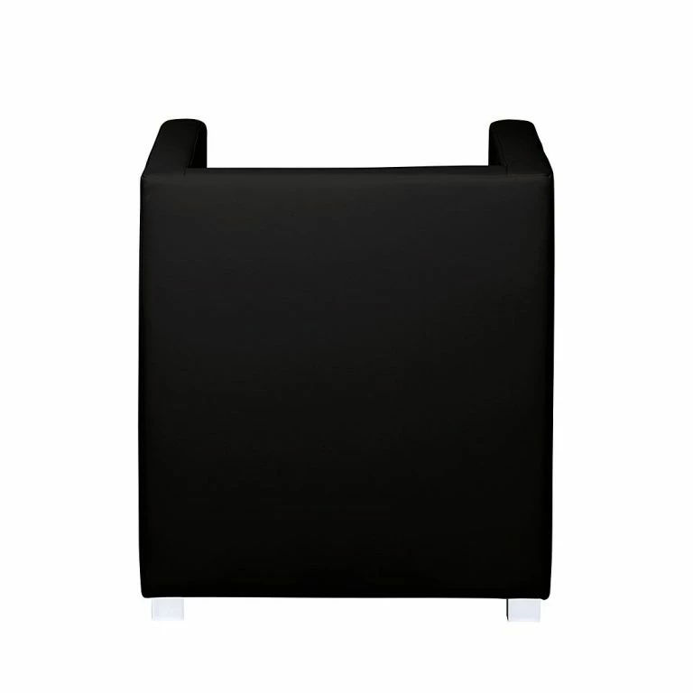 Loftscape Mooved Fauteuil Carmen – Imitation Cuir – Noir