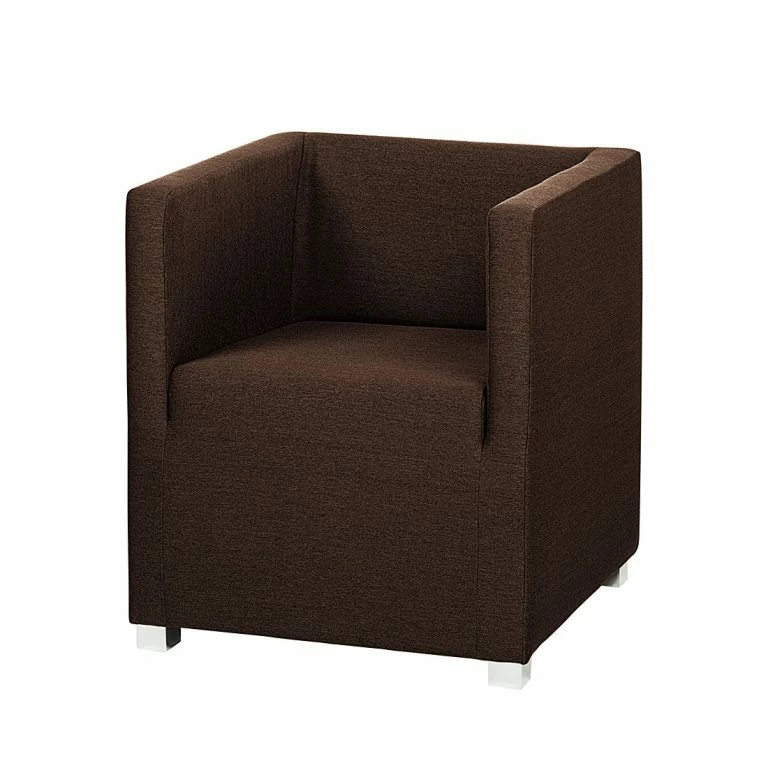 loftscape Mooved Fauteuil Carmen – Tissu marron foncé