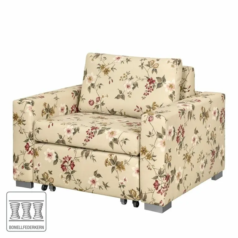 Loftscape Mooved Fauteuil Convertible Finne – Tissé à Plat – Marron / Rouge