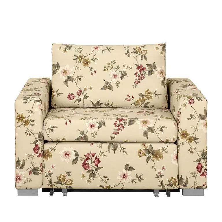 Loftscape Mooved Fauteuil Convertible Finne – Tissé à Plat – Marron / Rouge