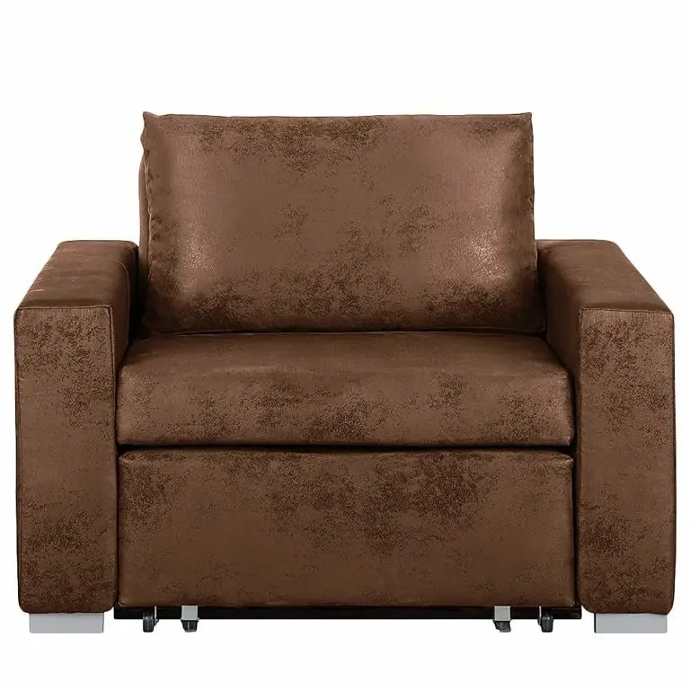 Loftscape Mooved Fauteuil Convertible Latina IV – Aspect Cuir – Marron