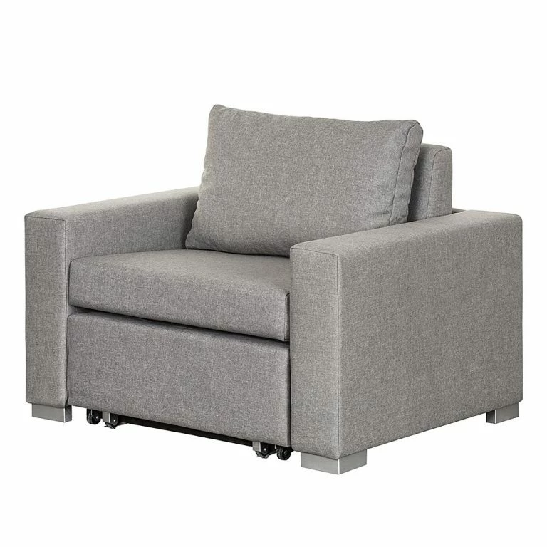 loftscape Mooved Fauteuil convertible Latina IV – Tissu Doran : Gris