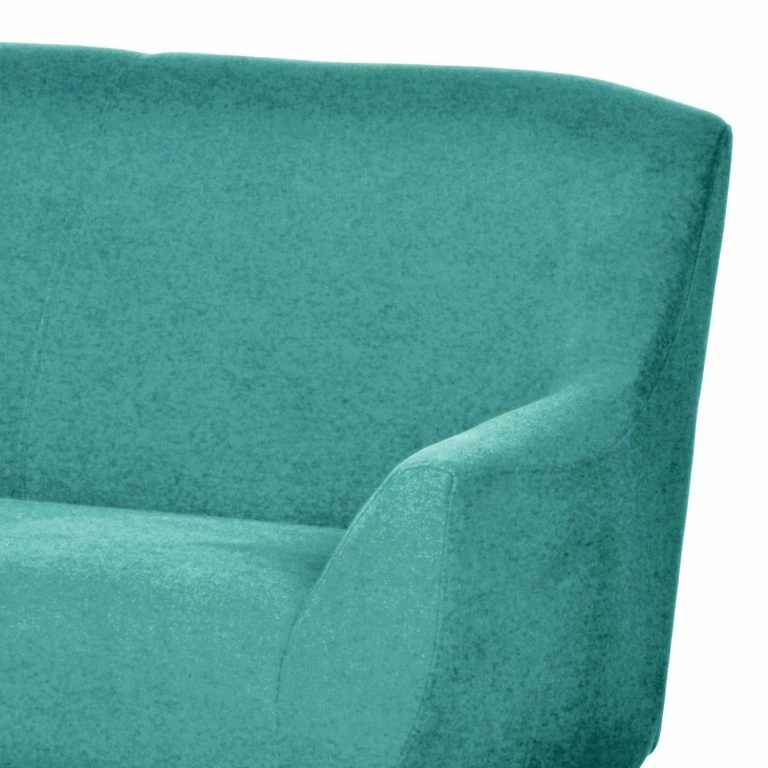 Loftscape Mørteens Banquette Coolbie – Tissu – Turquoise
