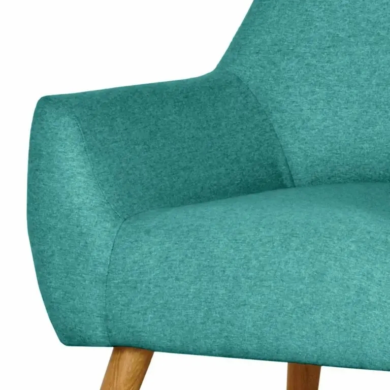 Loftscape Mørteens Banquette Coolbie – Tissu – Turquoise