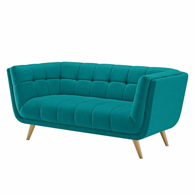 loftscape Mørteens Canapé Cameta (2 places) – Tissu – Turquoise