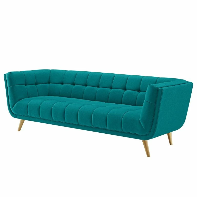 loftscape Mørteens Canapé Cameta (3 places) – Tissu – Turquoise