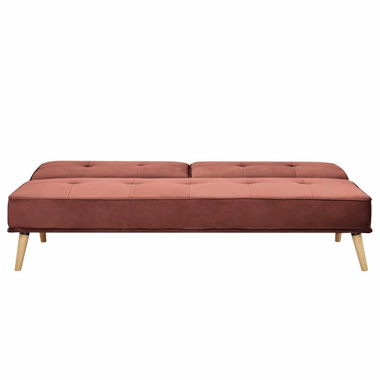 Loftscape Mørteens Canapé Convertible Bardon – Velours – Mauve
