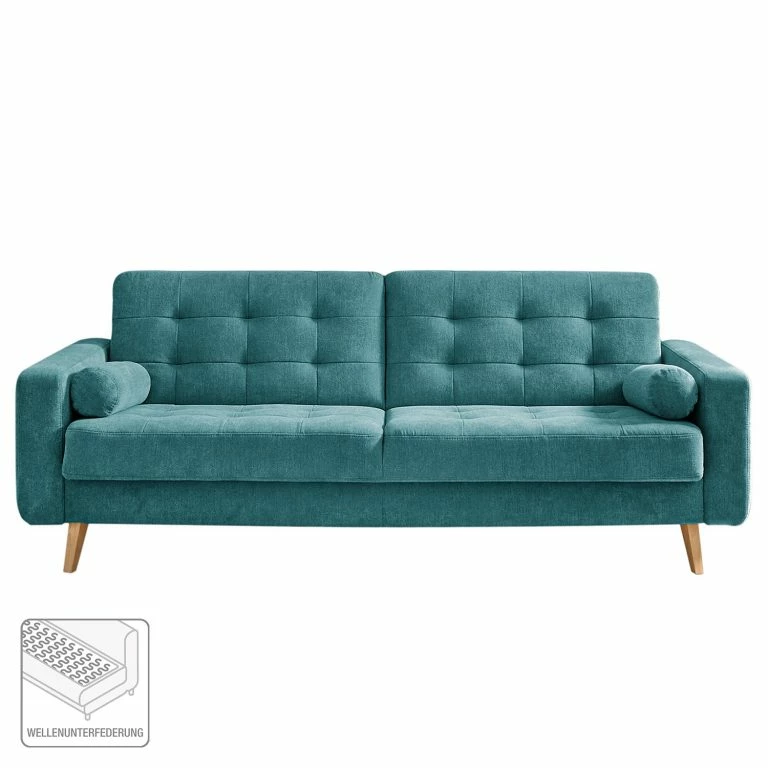 Loftscape Mørteens Canapé Convertible Borsh – Microfibre – Microfibre Ranu: Denim