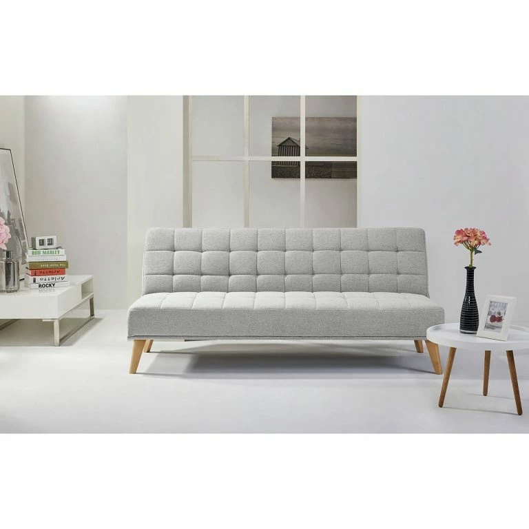 Loftscape Mørteens Canapé Convertible Caribe – Feutre – Feutre Blix: Gris Clair