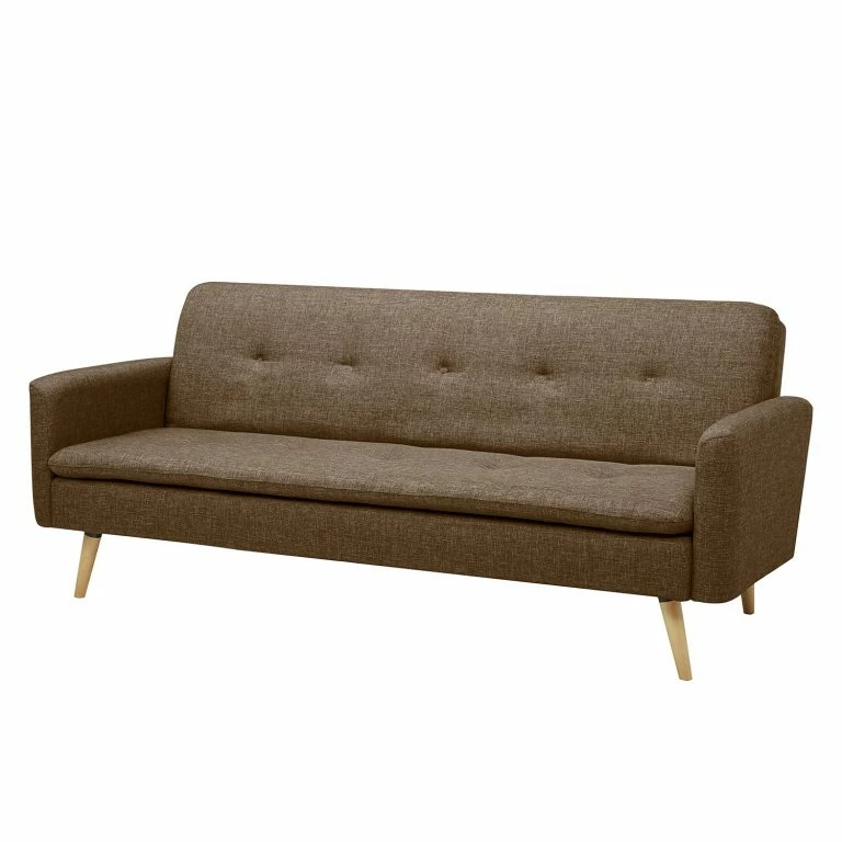 loftscape Mørteens Canapé convertible Daru III – Tissé à plat – Nougat